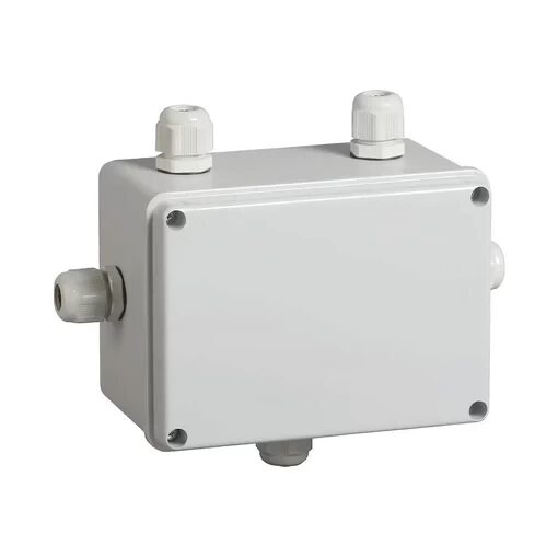 Коробка распаячная КМ41331 для открытой проводки 150х110х85мм IP55 5 гермовводов PG11 серая IEK