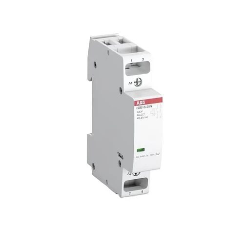 ABB Контактор ESB16-20N-06 модульный (16А АС-1, 2НО), катушка 230В AC/DC