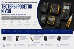 Тестеры розеток и УЗО