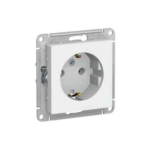 Systeme Electric AtlasDesign Бел Розетка с/з, 16А, механизм