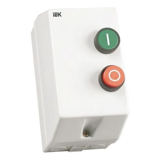 Контактор КМИ11260 12А в оболочке Ue=380В/АС3 IP54 IEK