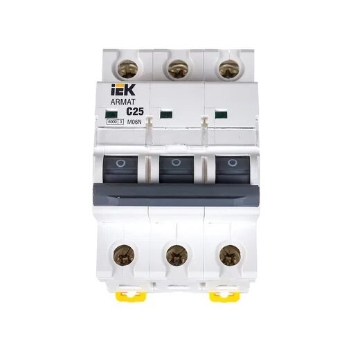 ARMAT Автоматический выключатель M06N 3P C 25А IEK