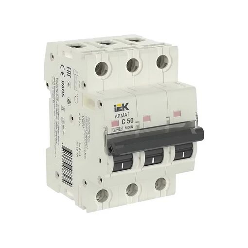 ARMAT Автоматический выключатель M06N 3P C 50А IEK