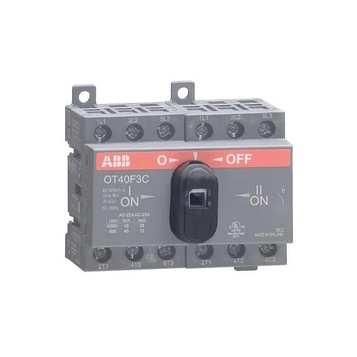 ABB OT40F3С Выключатель-разъединитель реверсивный 3Р 40А с ручкой управления