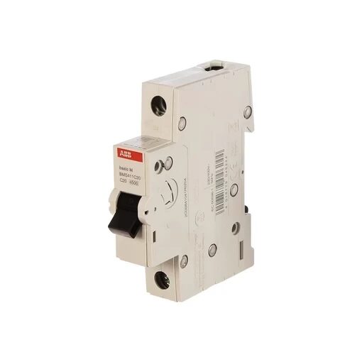 Автоматический выключатель ABB Basic M 1P 20A C 4,5кА, BMS411C20